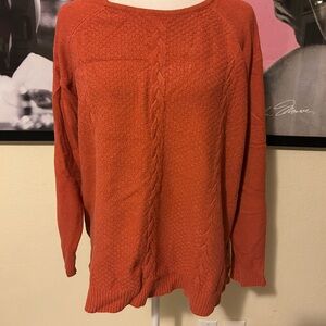 Cyrus Women's Orange Sweater